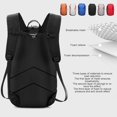 thumbnail image 3 of YISITIAN Basketball Backpack, Large Capacity Backpack with Laptop Compartment Dry Segregation Lightweight Sports Backpack for Exercise Ball Compartment CA919-1291, 3 of 9