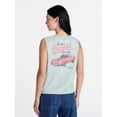 thumbnail image 3 of Chevrolet Camaro Women's Graphic Muscle Tank Top, Sizes XXS-XXL, 3 of 5