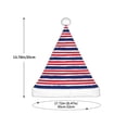 thumbnail image 3 of Yiaed USA Colors Stripes Print Hat,Santa Claus Hat For Xmas Party, Christmas Hat For Boys Girls Child Infant Holiday Hat, 3 of 6