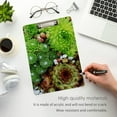 thumbnail image 2 of FMSHPON Green Succulents Clipboard Hardboard Wood Nursing Clip Board and Pull for Standard A4 Letter 13x9 inches, 2 of 2