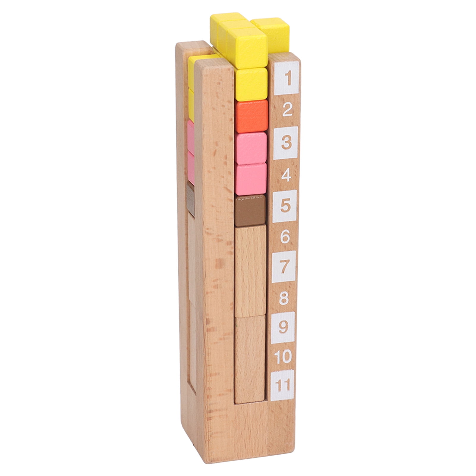 Stacking Board Tower, Sorting Toy Preschool Learning Safe Educational