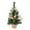 Gold, variant on Mini Christmas Trees 16" Flocked Bottle Brush Small Christmas Trees for Tabletop Christmas Decor Winter Holiday Table Decorations Christmas Village Crafts christmas ornament