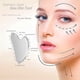 thumbnail image 2 of Herramienta facial Gua Sha SQULIGT de acero inoxidable plateada, 2 of 5
