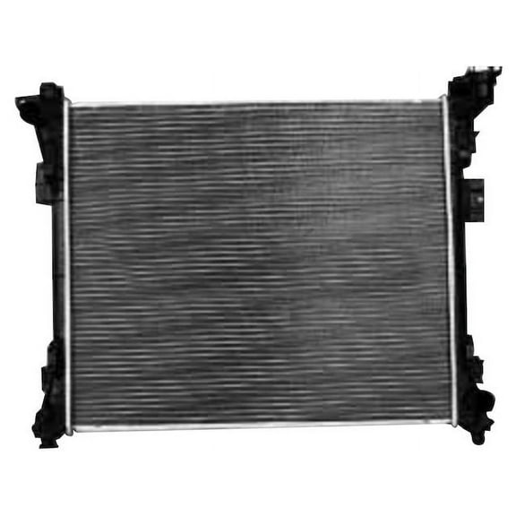 Radiator - Compatible with 2008 - 2009 Dodge Grand Caravan 4.0L V6 Automatic with Heavy Duty Cooling 2010 2011 2012 2013 2014 2015 2019