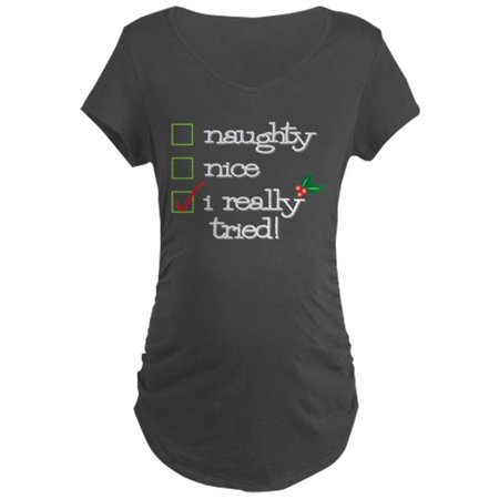 

CafePress - Checklist Maternity Dark T Shirt - Maternity Dark T-Shirt