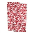 thumbnail image 2 of DII Modern 100 Percent Cotton Damask Dishtowels in Red (Set of 2), 2 of 6