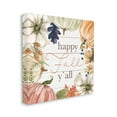 thumbnail image 4 of Stupell Industries Happy Fall Y'all Phrase Holiday Painting Gallery Wrapped Canvas Print Wall Art, 17 x 17, 4 of 8