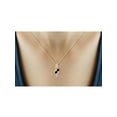thumbnail image 5 of 2 1/2 Carat T.G.W. Sapphire And White Diamond Accent 14k Gold Over Silver 3-Piece Jewelry set, 5 of 7
