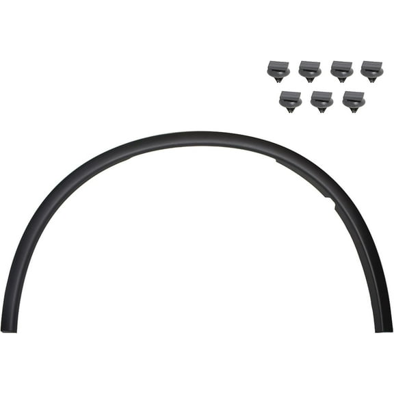 SEBLAFF For 2011-2022 Dodge Durango Front Passenger Right RH Fender Flares Trim Moulding