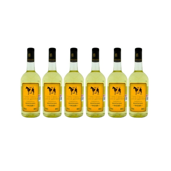 Pack de 6 Tequila 7 Leguas Reposado 1 L