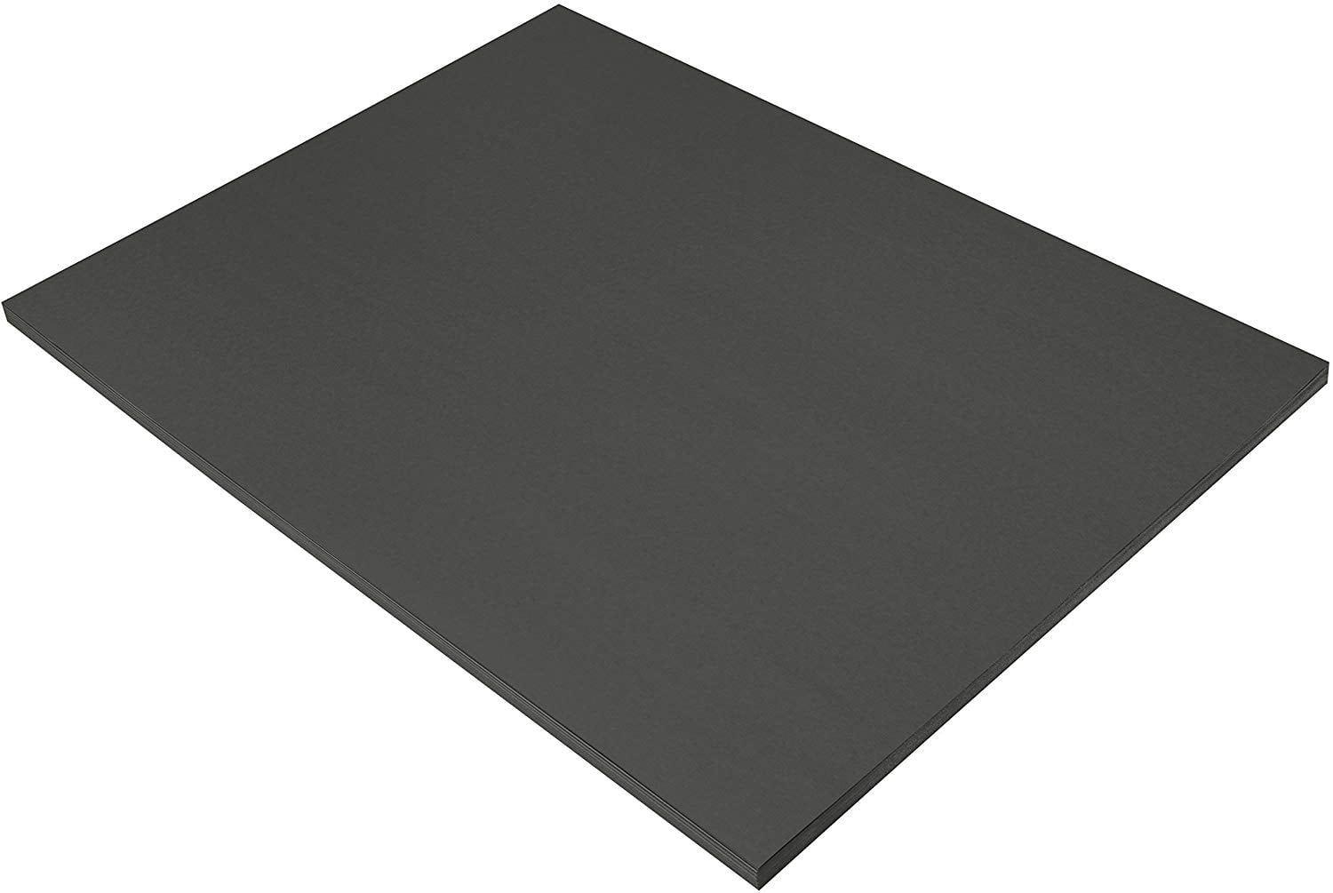 Construction Paper, 58 lbs, 18 x 24, Black, 50 Sheets/Pack (6317
