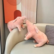 BESTSKY Kawaii Stuff,25cm Cute Pig Shape Pig Stuffed Animal,Soft Fabric Plush Filling Anime Plush