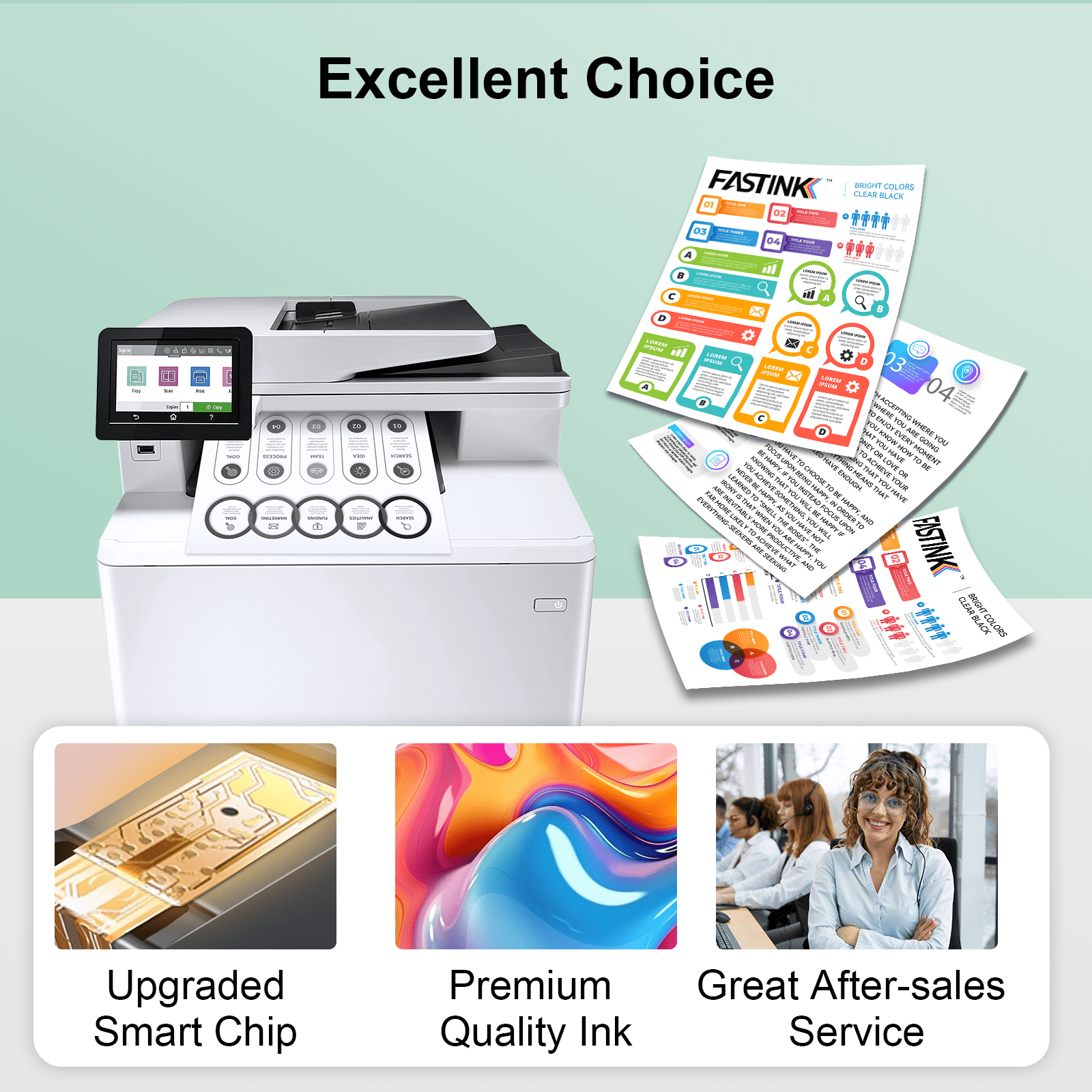 67 Ink Cartridges Compatible for HP Printer Ink  67 for  HP  67 for DeskJet 2752e 2855e 6055e