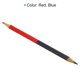 thumbnail image 3 of Lápices redondos Uxcell rojos y azules, paquete de 24 lápices de grafito HB, lápices de madera de doble punta, 3 of 6