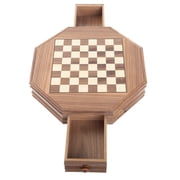 Trademark Games Octagonal Chess and Checkers Set