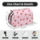 thumbnail image 5 of Disketp Strawberry Floral Estuche de Lápices de Doble Capa con Tapa Abatible y Cremallera, Organizador Escolar para Adolescentes y Adultos, 5 of 7