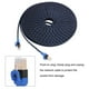 thumbnail image 2 of Cable Ethernet Cat7 Flat Network Lan Rj45 Patch Cord Cable (20 M) Advancent EL006489-00, 2 of 4