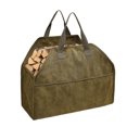 thumbnail image 2 of Portable Canvas Log Tote Bag Firewood Storage Organizer Fireplace Accessories, 2 of 5