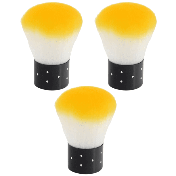Cepillo de limpieza de polvo de uñas Cepillo de limpieza de uñas suave para acrílico y gel de uñas UV Cepillo de limpieza Herramienta de arte de uñas Ofspeizc CPB-DE-LYY200-4