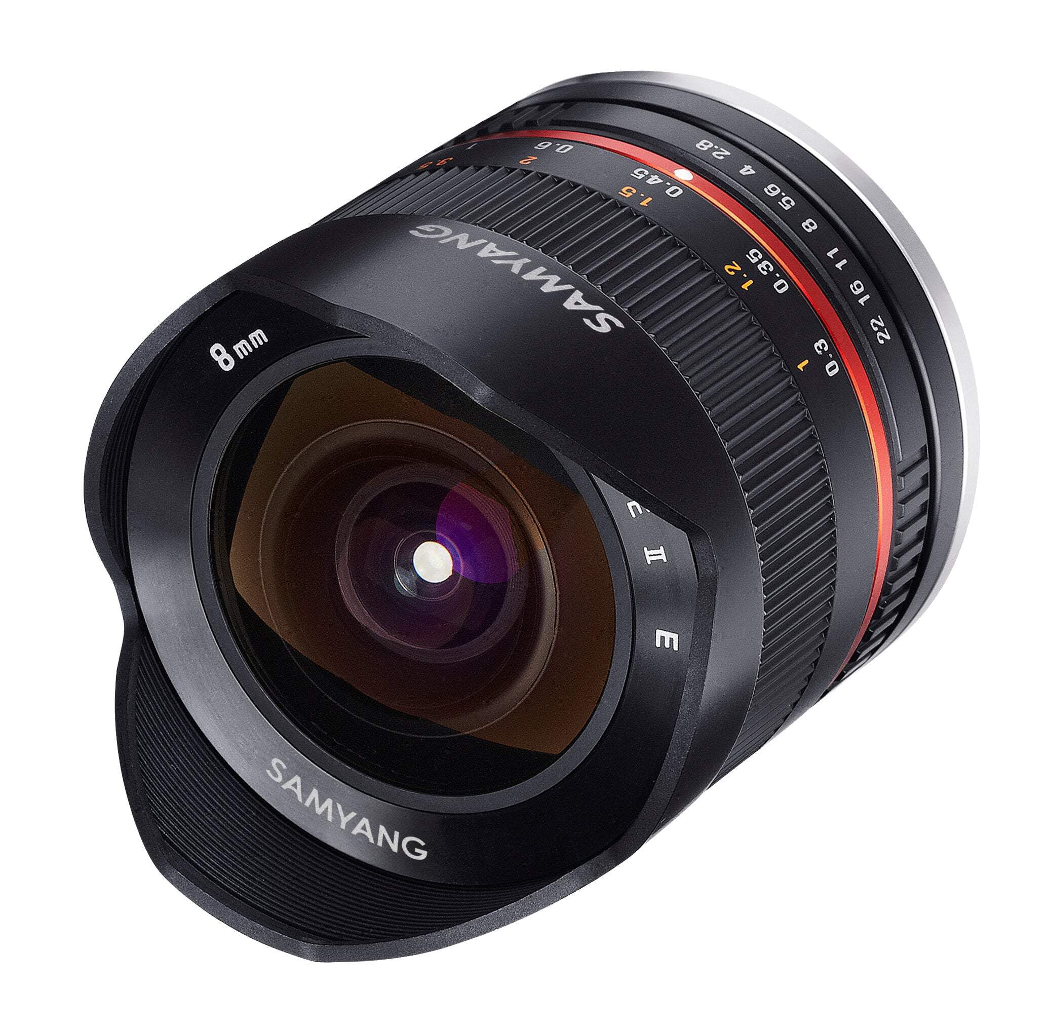 SAMYANG F2.8/8mm 魚眼レンズ 本体 Samyang 8mm F2.8 UMC Fisheye II (Black) Lens for Sony E-Mount (NEX
