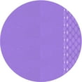 thumbnail image 1 of Ahgly Company Machine Washable Indoor Square Transitional Heliotrope Purple Area Rugs, 3' Square, 1 of 7