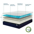 thumbnail image 4 of Sleep Innovations Marley 12" Cooling Gel Memory Foam Mattress, Twin, 4 of 9
