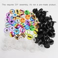 thumbnail image 3 of 20pairs 9mm Glass Safety Eyes with Washers,Dome Animal Eyes Vertical/Round Pupil Cat&Dragon Eye Designs for Plush Toys Amigurumi DIY Teddy Bear Doll Crafts Accessories, 3 of 5