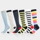thumbnail image 3 of Calcetines de compresión antideslizantes para hombre y mujer, medias largas absorbentes de sudor para fútbol Atlético y fútbol, Verano, 3 of 4