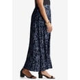 thumbnail image 2 of Jessica London Women's Plus Size Casual Wide Elastic Pull-On Lightweight Maxi Skirt, 2 of 6