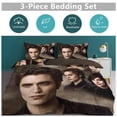 thumbnail image 5 of The Twilight Saga Printing Bedding Sets Decorative 3 Pieces Bedding Set(1 Duvet Cover Set 2 Pillow Shams) 102"x90", 5 of 8