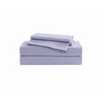 thumbnail image 6 of Brooklyn Loom Classic Cotton 200 Thread Count Solid Percale 100% Cotton Deep Pocket Lavender 4-Piece King, All Season, Adult Size, OEKO-TEX Certified, 6 of 10