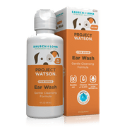 Ear Wash for Dogs by Project Watson, Hydrogen Peroxide & Fragrance Free, 4 Fl Oz