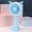 B Deer Shape# Blue, variant on Mini Handheld Fan 9.06 Inch Cute Animal Design Portable USB Rechargeable Personal Cooling Fan with Stand Base for Desk Travel Office Outdoor Use
