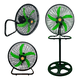 thumbnail image 1 of Ventilador Trakki Shops 18 3en1 Turbo V18312 Pedestal Piso Xtellar negro, 1 of 3