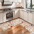 thumbnail image 3 of Kitchen Rugs Sets Of 2,Fun Halloween Pattern Anti Fatigue Kitchen Mat Rugs Non Slip Washable,Decorative Kitchen Floor Mats for Kitchen,Sink,Laundry,17"X47", 3 of 5