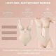 thumbnail image 3 of Body moldeador de cuerpo con escote en V profundo para mujer, Body sin tirantes y sin espalda, ropa moldeadora, 3 of 4