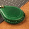 thumbnail image 3 of Key Cover PU Leather Cute Fit Key Ring for Motorcycle Boyfriend Green, 3 of 8