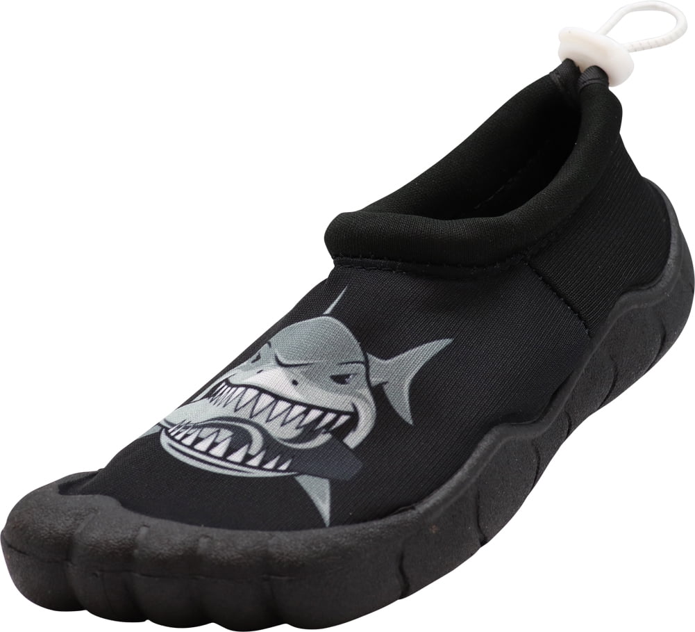 NORTY Boys Water Shoes Child Male Beach Pool Shoes Black Shark 3