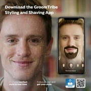 Philips Norelco Cordless Multigroom Trimmer All-in-One Wet/Dry Grooming Kit, Turbo Powered Beard Mustache & Head Trimming Groomer Kit
