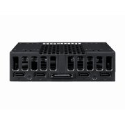 ICY DOCK MB024SP-B | Tray-less 4x 2.5 SAS/SATA SSD/HDD Mobile Rack for 5.25 Bay | flexiDOCK Series