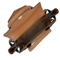 thumbnail image 2 of BOLSA MICHAEL KORS CARMEN MEDIUM LEATHER BELTED SATCHEL LOGO BROWN XBODY, 2 of 4