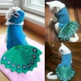 thumbnail image 5 of FUTUREORYY Small Dog Costume Puppy  Costume Blue for Photo Taking 1Set, 5 of 5