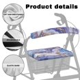 thumbnail image 5 of HELLHERO Marble Pattern Seat & Backrest Cover Set and Walker Seat Cushion Cover for Unisex Anti-Slip Cover for Dust Proof, 5 of 7
