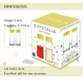thumbnail image 2 of Crystalia Glass Oil and Vinegar Dispenser Set for Kitchen, Modern Olive Oil and Vinegar Pour Bottle Set, Cruet with Silicone Lid, Small Oil Decanter Set, Oil Drizzler Set Spill-Proof 2 Pcs, 9.8 OZ, 2 of 7