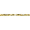 thumbnail image 4 of 10K Yellow Gold bracelet Chain style Figaro 7 in 6.25 mm, 4 of 4
