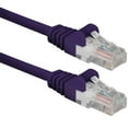 thumbnail image 1 of 10 ft. CAT6 Gigabit Flexible Molded Purple Patch Cord, 1 of 1