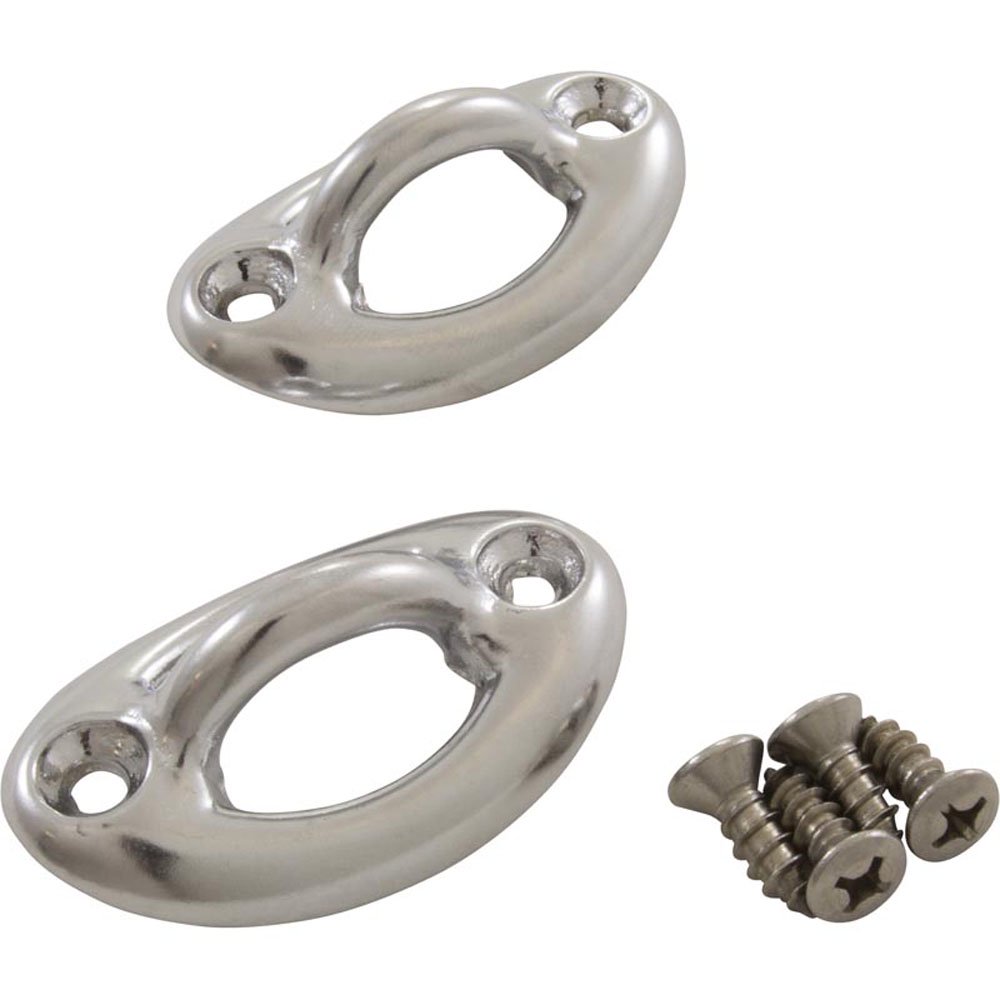 Anchor, Oval Rope Eye For 2 inches, 2 Pack