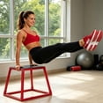 thumbnail image 2 of Plataforma Pliométrica de Acero – Antideslizante – Saltos y Entrenamiento Funcional – Fuerza y Agilidad – Gimnasio en Casa – Resistente – 24 Pulgadas, 2 of 8