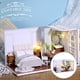 thumbnail image 5 of Modelo de en miniatura de madera Baoblaze casa de muñecas en miniatura, 5 of 8