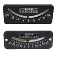 thumbnail image 2 of EIGTHTAIL Slope Angle Meter Protractor Tilt Level Meter Gauge 25-0-25 Clinometer 45-0-45 Glass Tube Inclinometer Outdoor Riding, 2 of 9